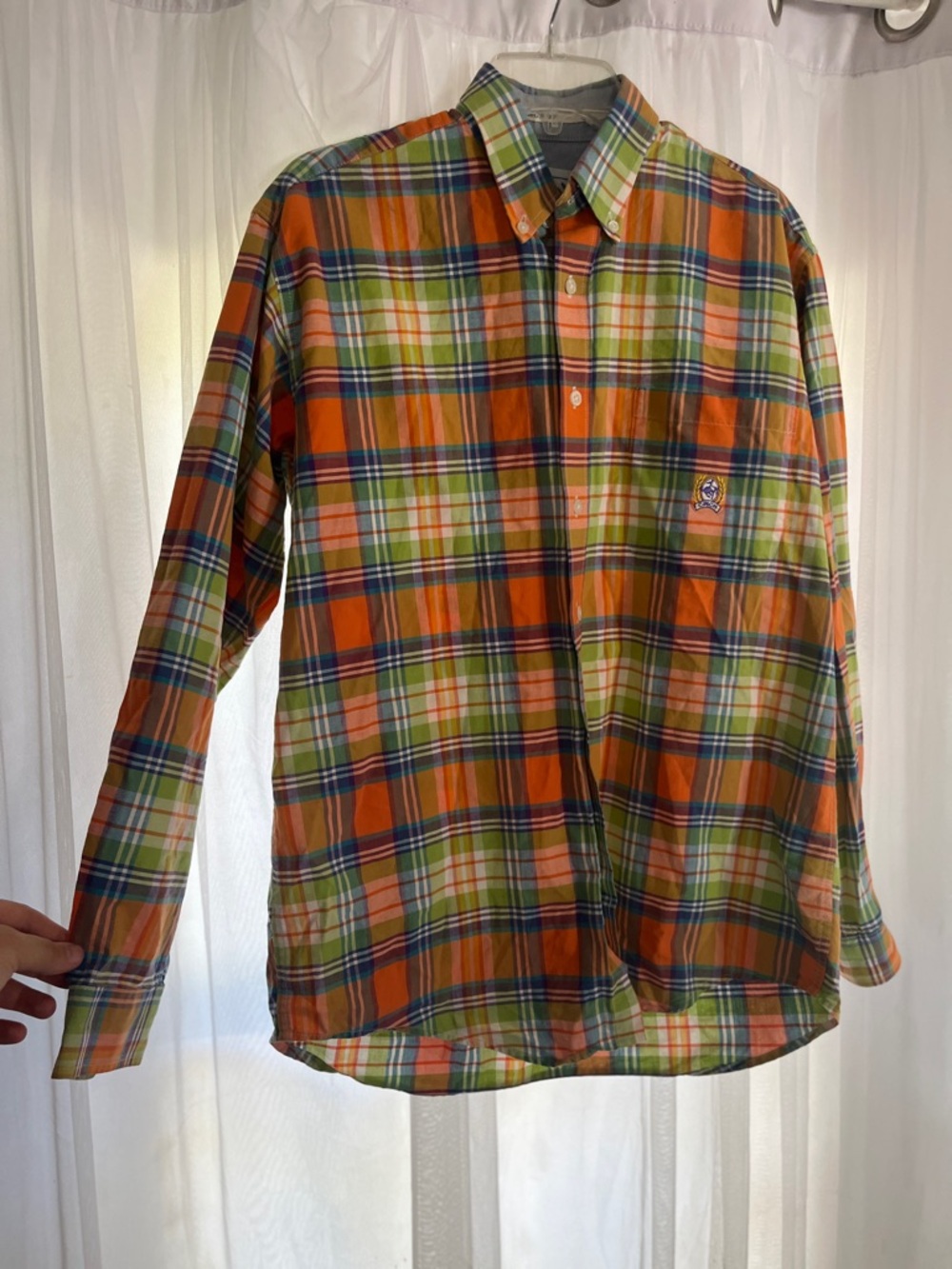 Cinch Shirt Men's Dad Plaid Rodeo Cowboy Ranch Workwear Long Sleeve  Size Small